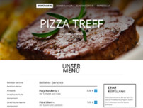 Pizza Treff - Amstettten website screenshot