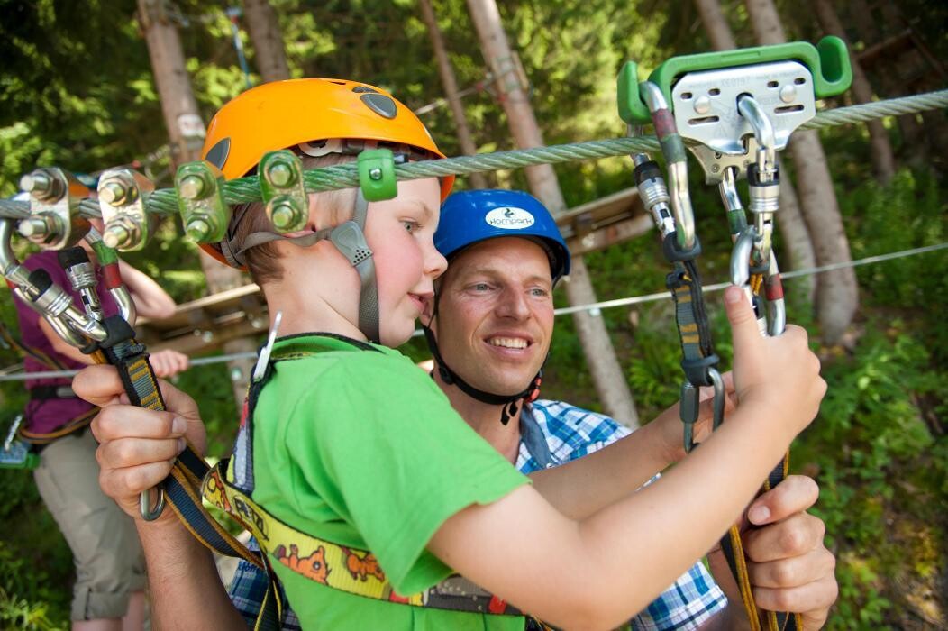 Bilder Hornpark Kletterwald