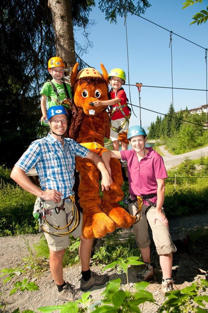 Bilder Hornpark Kletterwald