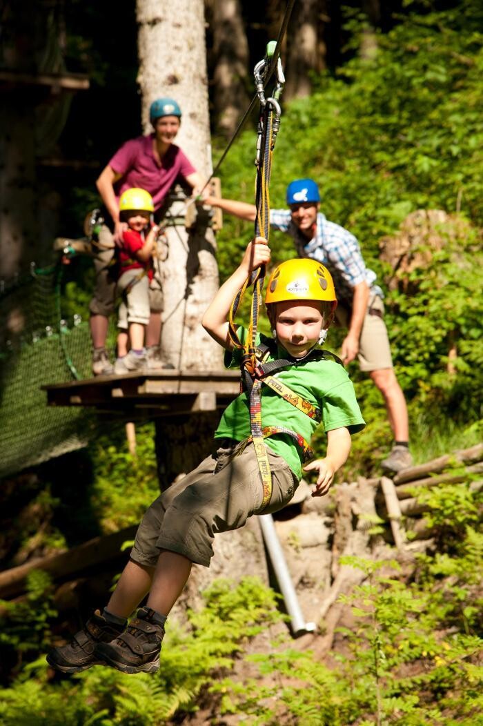 Bilder Hornpark Kletterwald