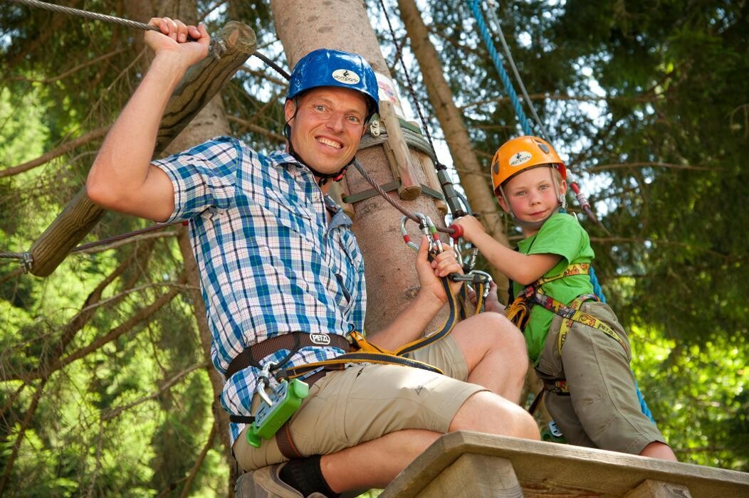 Bilder Hornpark Kletterwald