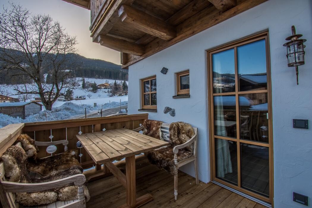 Bilder Herbstzeit Chalet Leogang