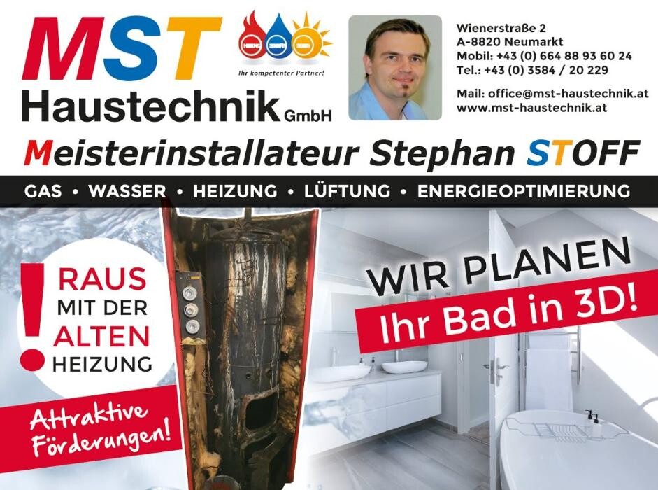 Bilder Installateur Meisterbetrieb MST Haustechnik
