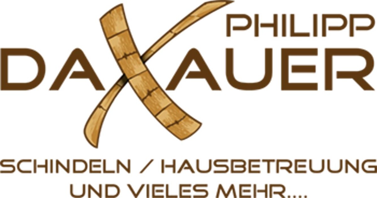 Philipp Daxauer - Holzschindeln & Schindeldach, Hausbetreuung & Winterdienst Logo