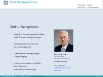 Website Screenshot SN Tax & Management