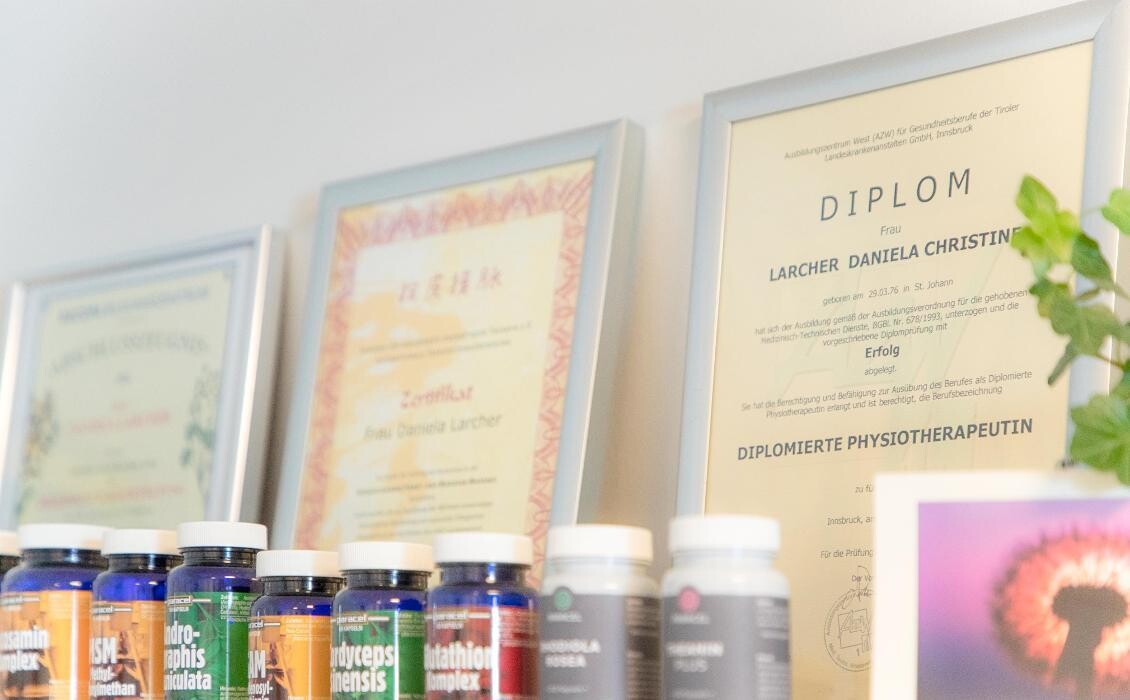 Bilder Physiotherapie Daniela Larcher