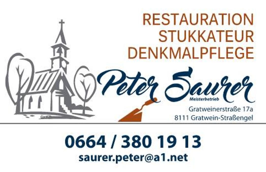 Saurer Peter - Trockenausbau & Stuckateur Logo