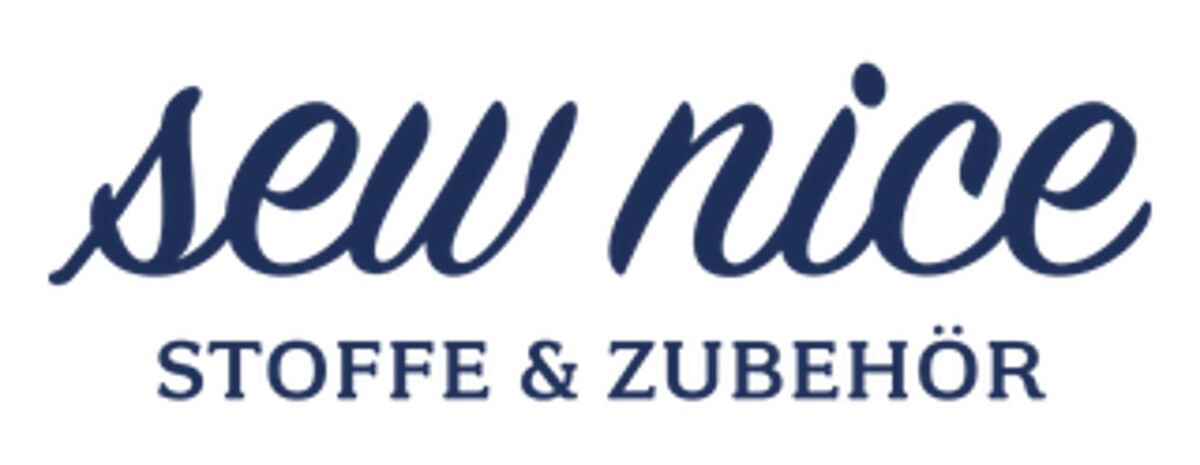 sew nice - Stoffe & Zubehör Logo