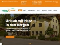 Website Screenshot Hotel Landhaus Ausswinkl