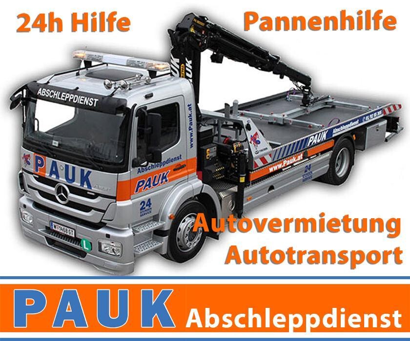 Abschleppdienst Wien PAUK GmbH & Autotransport Logo