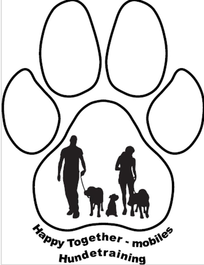 Happy Together - Mobiles Hundetraining Logo