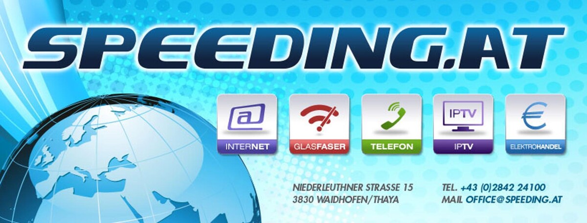 Speeding - ISP Internetserviceprovider Logo