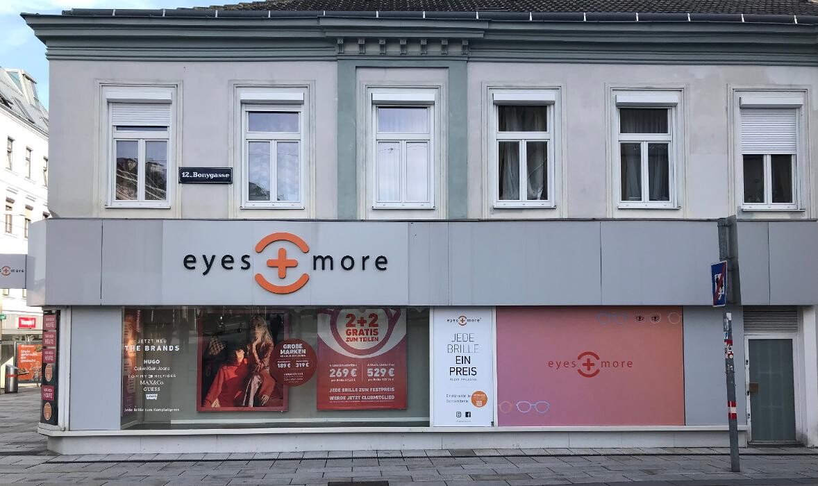 Bilder eyes + more - Optiker Wien, Meidlinger Hauptstraße