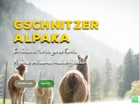 Website Screenshot Gschnitzer Alpaka