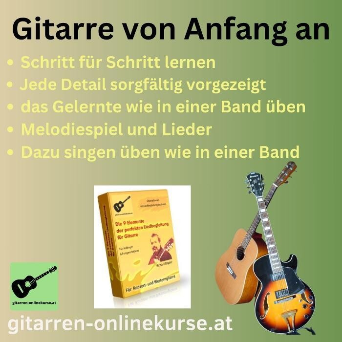 Bilder Gitarren - Onlinekurse