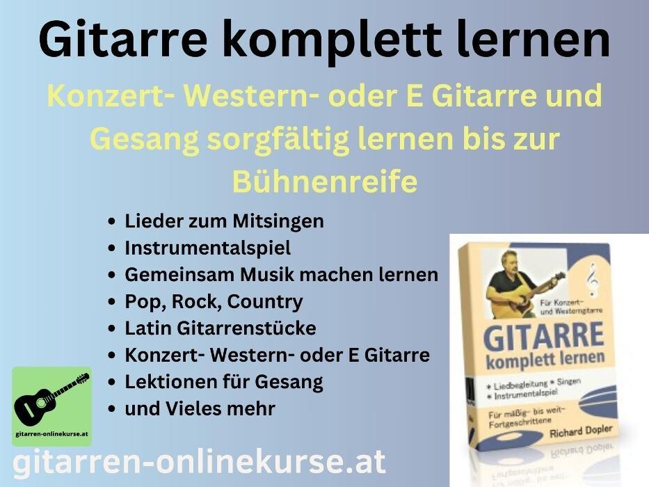 Bilder Gitarren - Onlinekurse