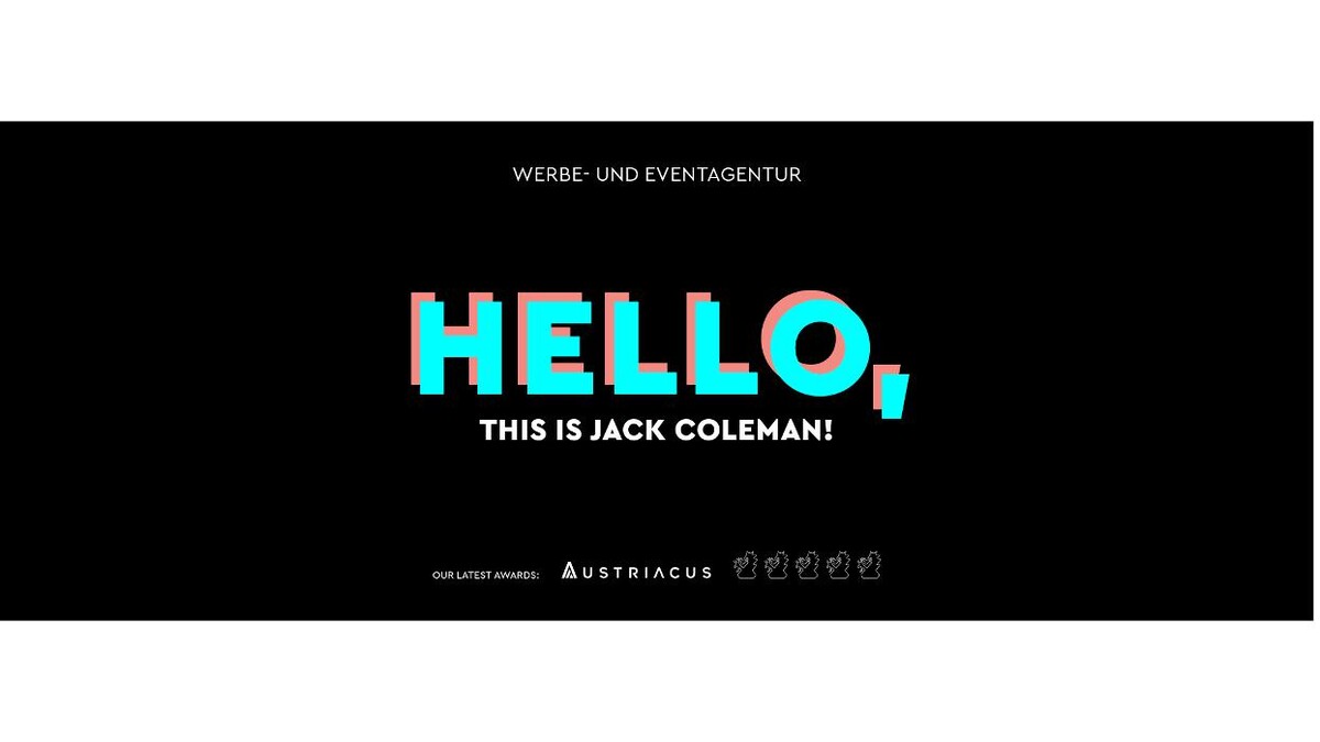 Bilder Jack Coleman - Werbeagentur & Eventagentur Graz