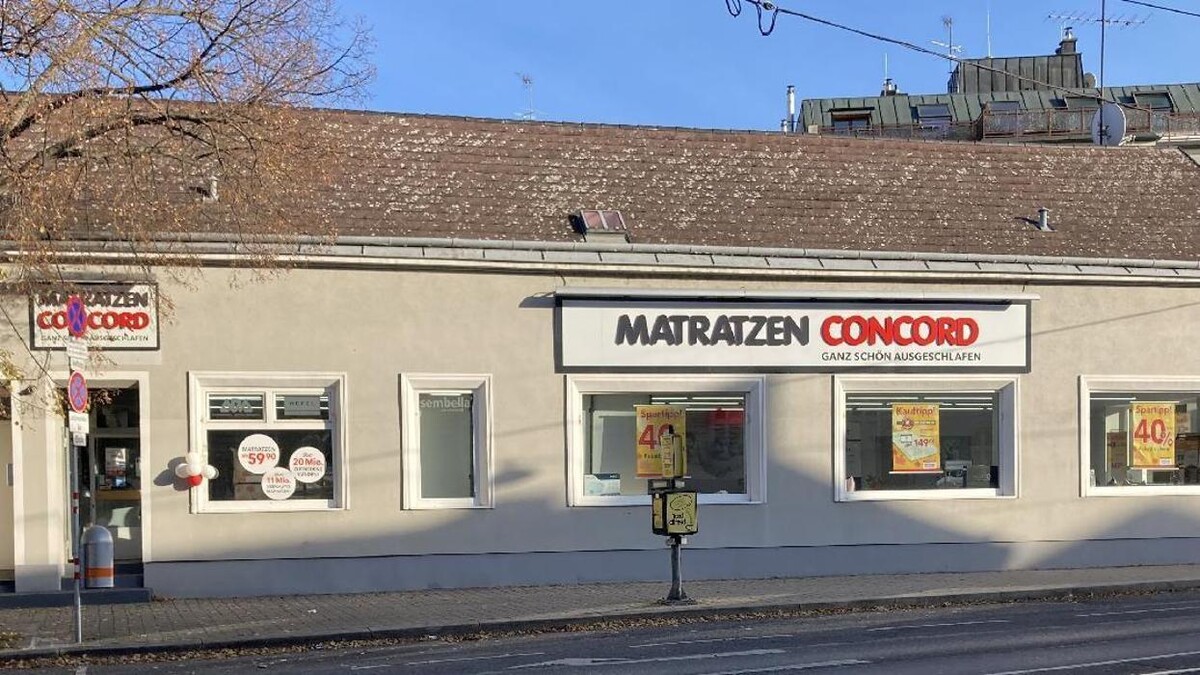 Bilder Matratzen Concord Filiale Wien 13.