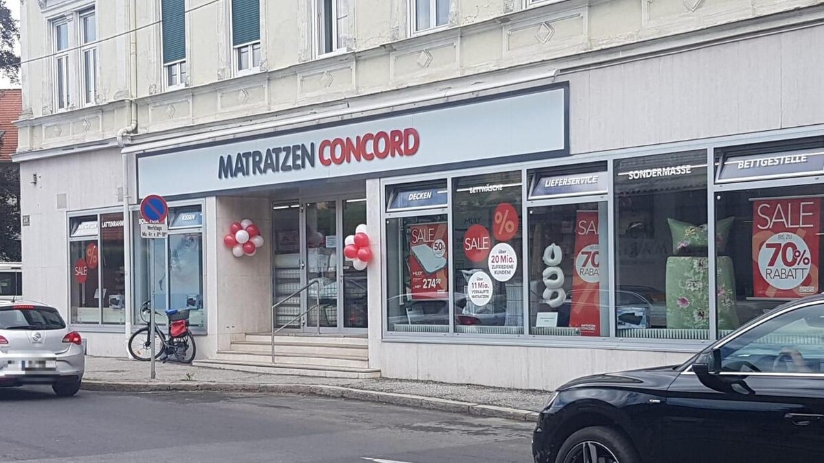 Bilder Matratzen Concord Filiale Graz-Mariatrost