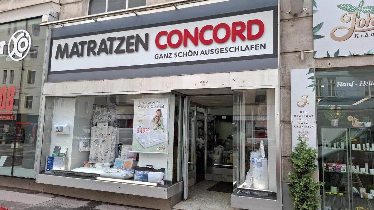Bilder Matratzen Concord Filiale Wien 8.