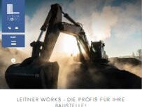 Website Screenshot LEITNER WORKS GMBH