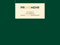 Website Screenshot PR und Mehr - Mag FH Silvia Gronau