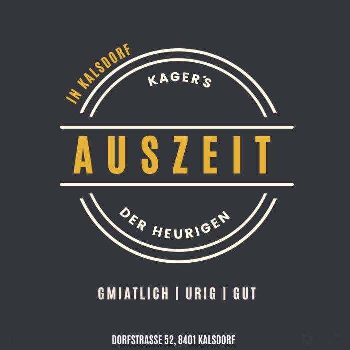 Heuriger Kager's AUSZEIT Logo