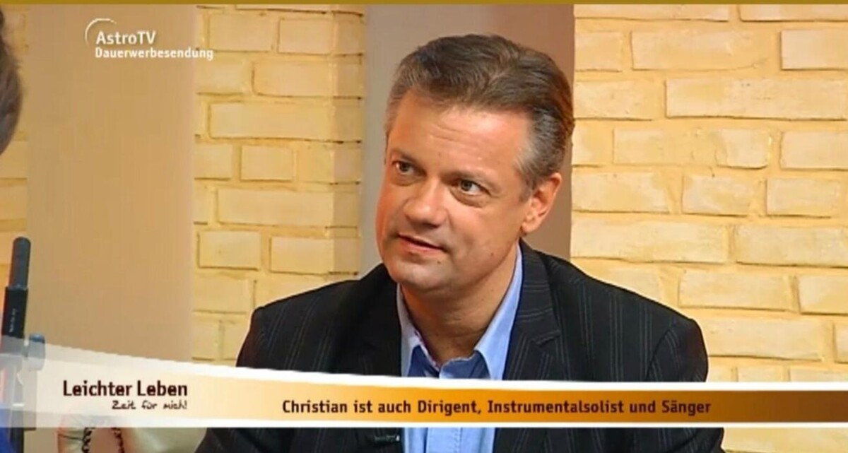 Bilder Christian Germaine, Spiritueller Lebensberater, Hypnose-Coach, Lehrer, Musiker und Autor, bekannt durch TV und Medien