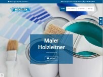 Website Screenshot Maler Holzleitner