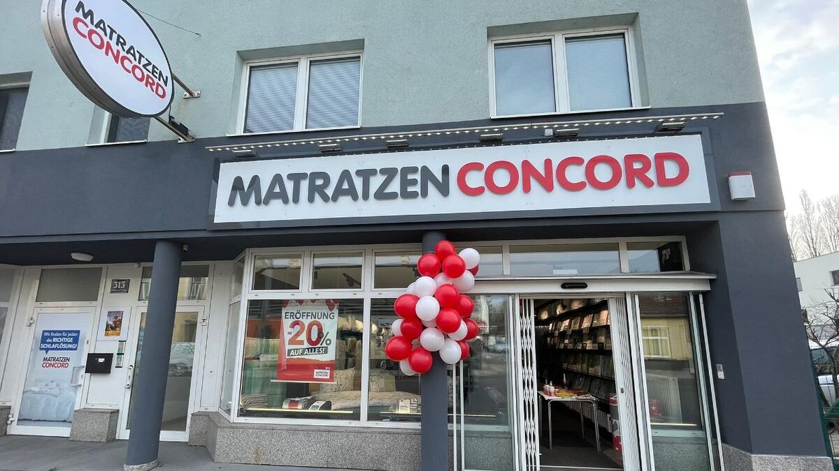 Bilder Matratzen Concord Filiale Wien 23.