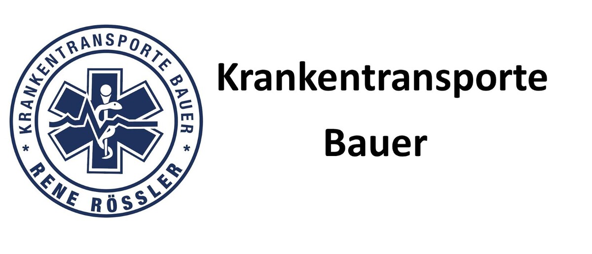 RENE RÖSSLER, KRANKENTRANSPORTE BAUER STANDORT LIEZEN Logo
