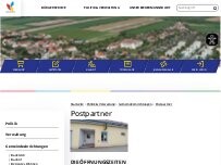 Website Screenshot Post Partner Biedermannsdorf