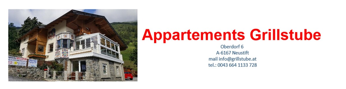 Apartments Grillstube Logo