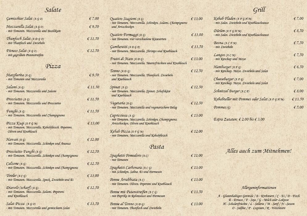 Bilder Pizzeria Kuqi