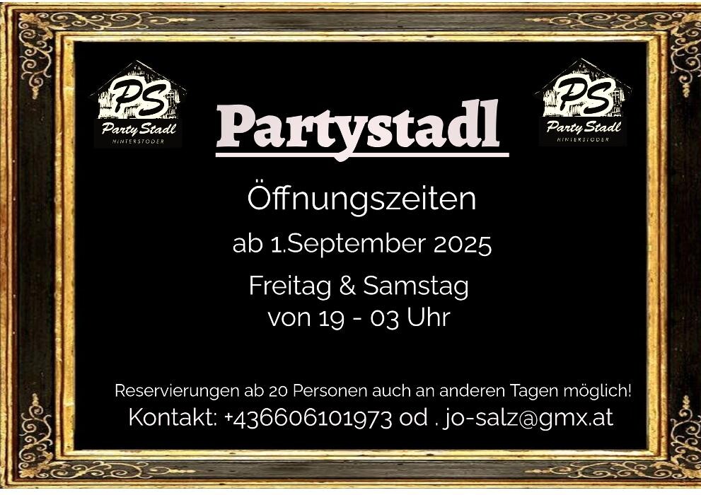 Bilder Partystadl Hinterstoder