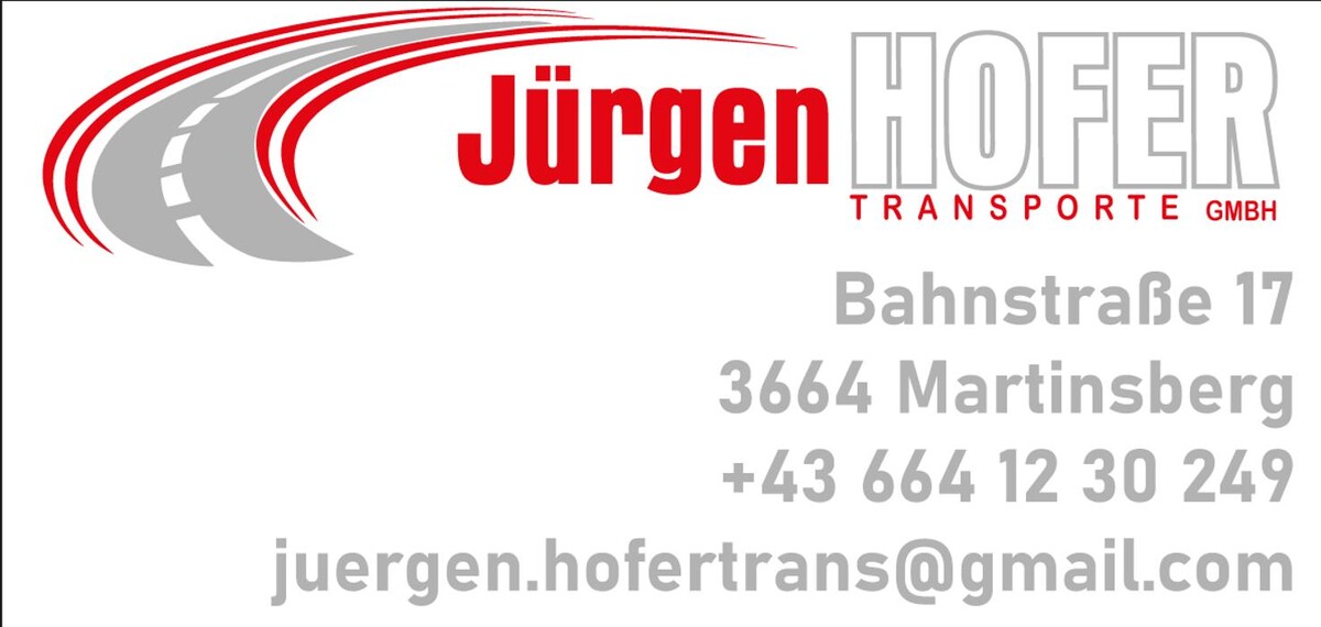 Jürgen Hofer Transporte GmbH Logo