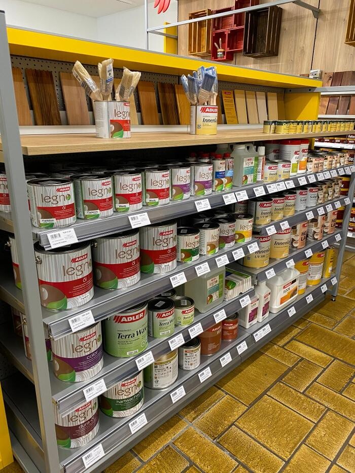 Bilder Tirolack ADLER Farben Lacke Holzschutz Künstlerbedarf