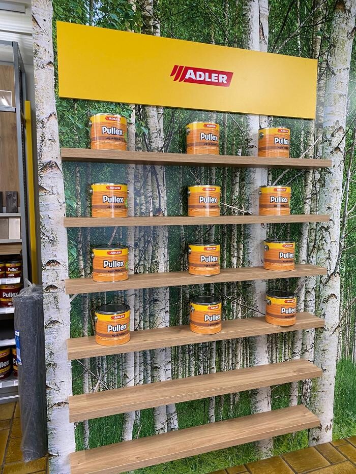 Bilder Tirolack ADLER Farben Lacke Holzschutz Künstlerbedarf