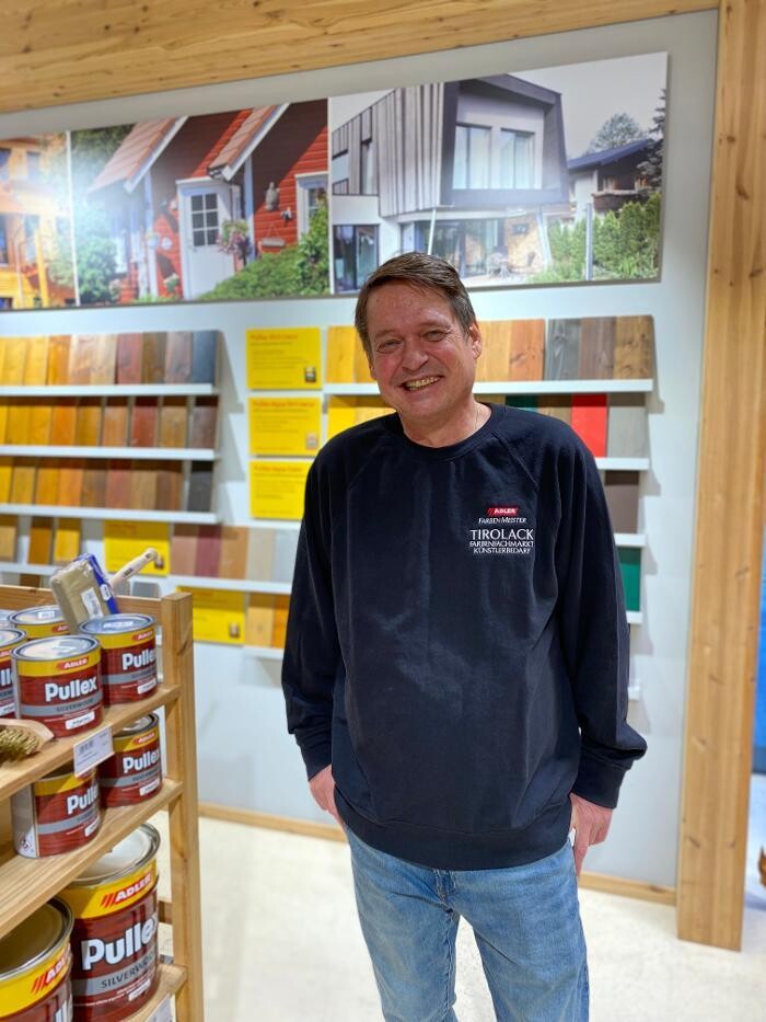 Bilder Tirolack ADLER Farben Lacke Holzschutz Künstlerbedarf