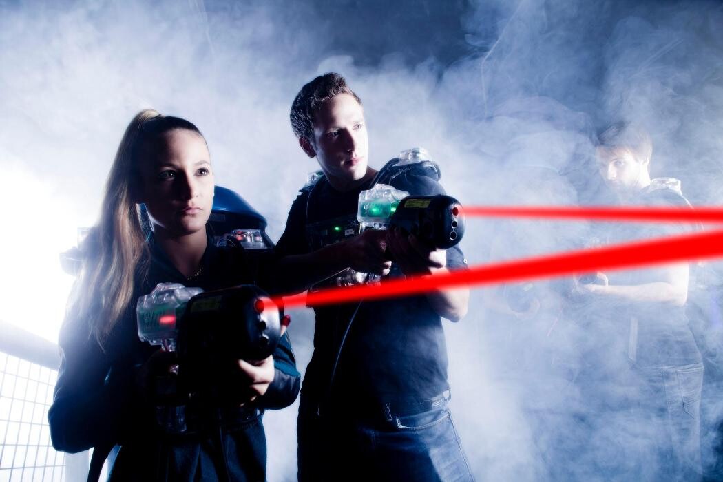 Bilder Lasertron Laser Tag Centre Linz