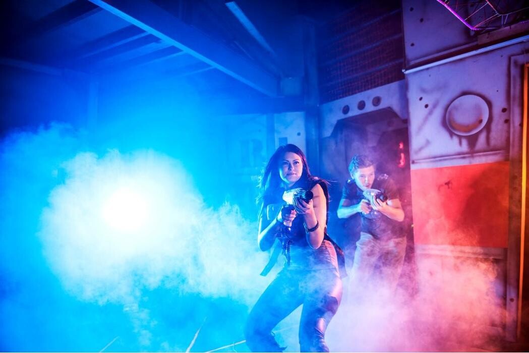 Bilder Lasertron Laser Tag Centre Linz