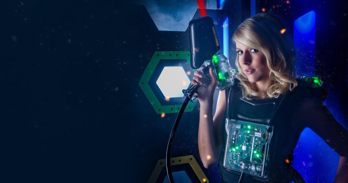 Bilder Lasertron Laser Tag Centre Linz
