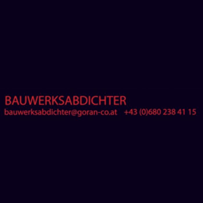 Bauwerksabdichter Goran Logo