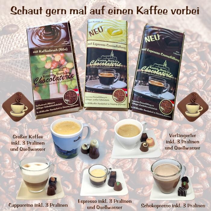 Bilder Kosins Burg Chocolaterie • Kosilade