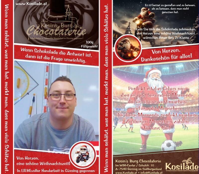 Bilder Kosins Burg Chocolaterie • Kosilade
