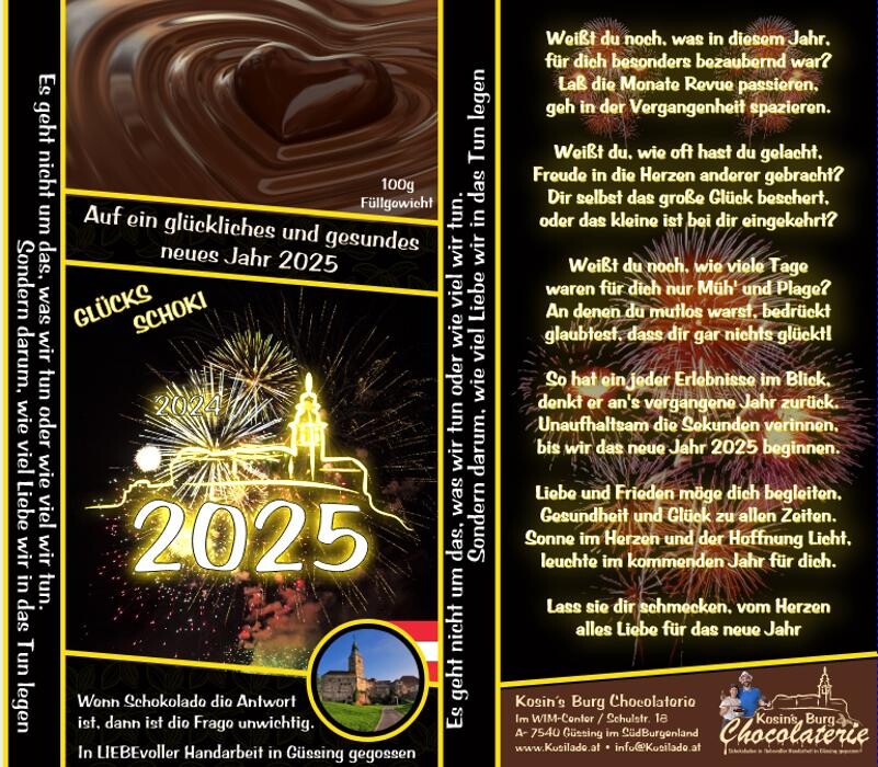 Bilder Kosins Burg Chocolaterie • Kosilade