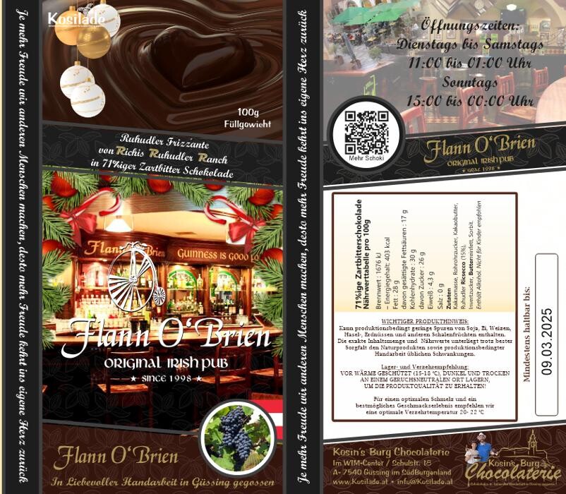 Bilder Kosins Burg Chocolaterie • Kosilade