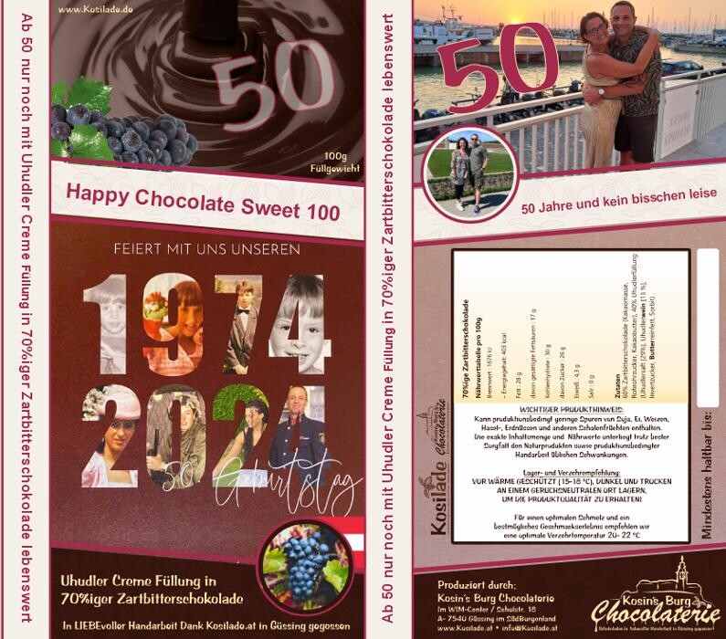 Bilder Kosins Burg Chocolaterie • Kosilade