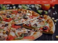 Website Screenshot Al Caminetto Restaurant