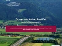Website Screenshot Dr. Andrea Passl-Veit